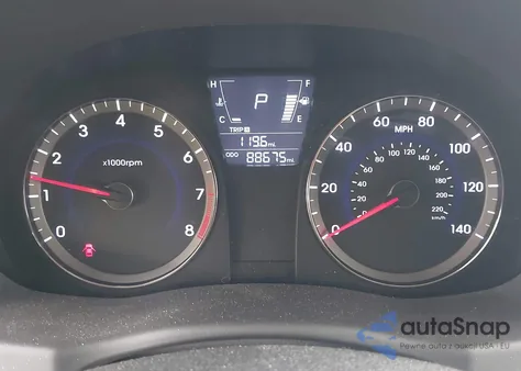 2014 Hyundai Accent Gls z USA, uszkodzony, nr VIN KMHCT4AE2EU620172